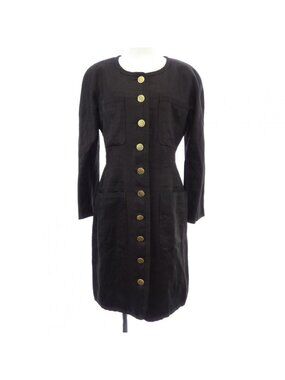 Chanel Vintage Coat Black